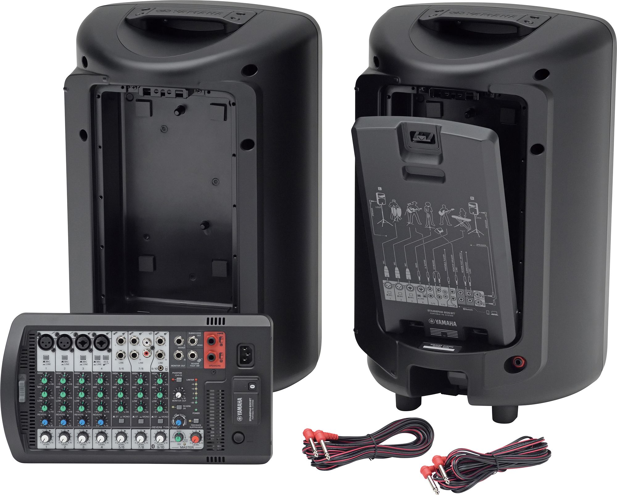 Yamaha STAGEPAS 600BT Portable PA System