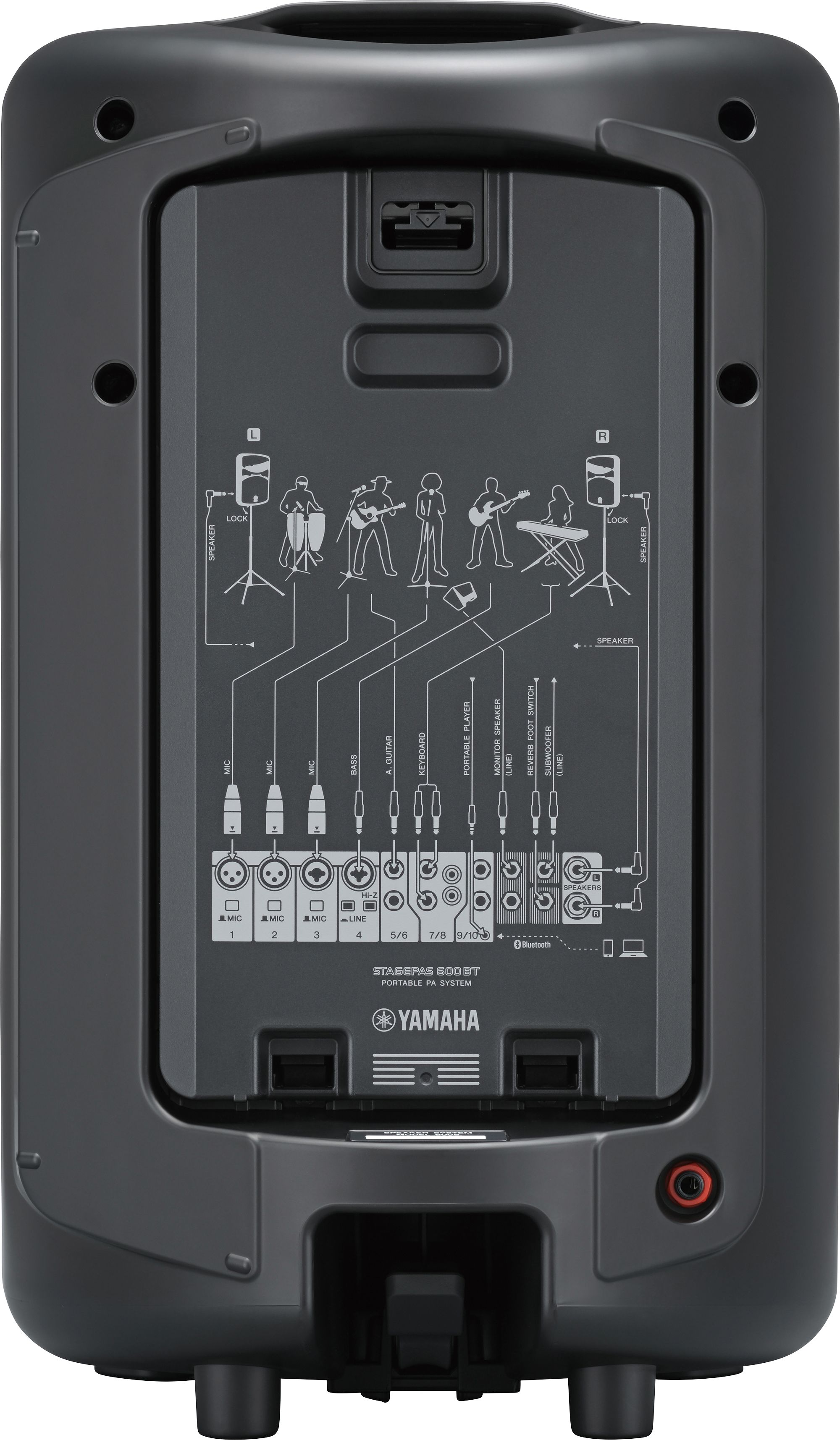 Yamaha STAGEPAS 600BT Portable PA System