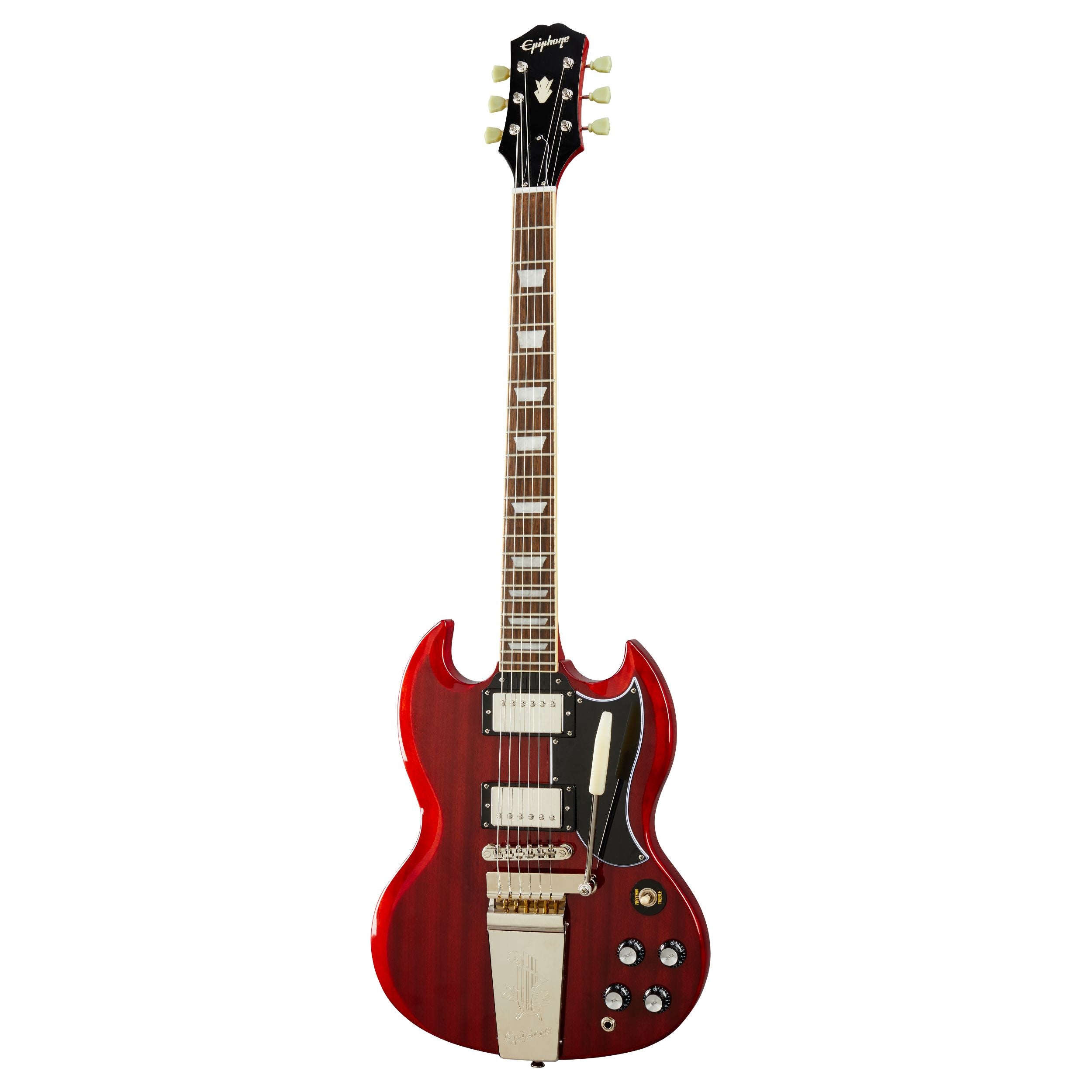 Epiphone SG Standard 60s Maestro Vibrola, Vintage Cherry - Inspired by Gibson