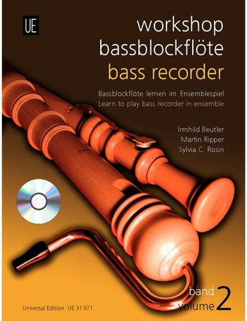 Workshop Bass Recorder 2 for 3-4 recorders and CD