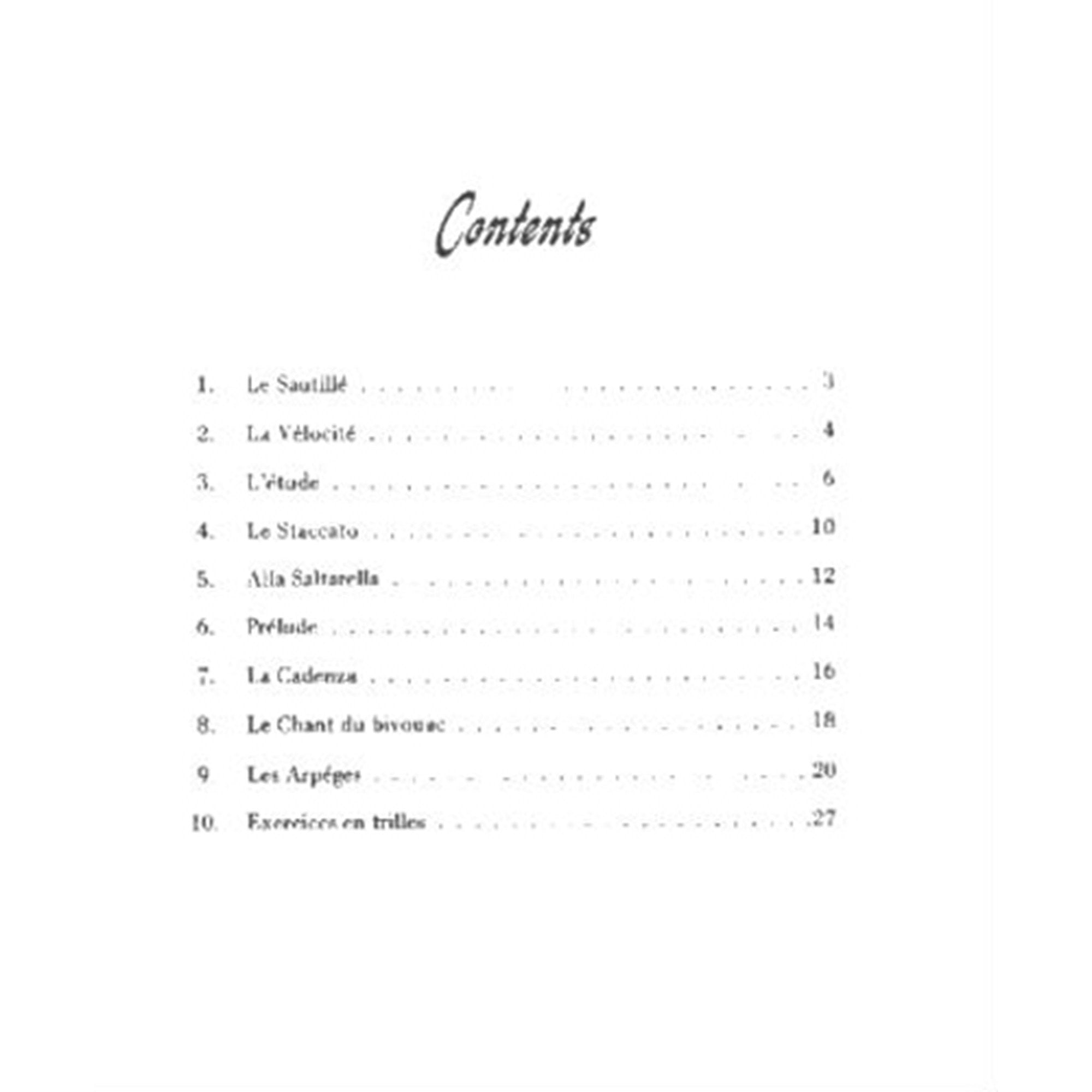 Wieniawski: Ecole Moderne for Solo Violin, Op. 10 (10 Etudes-Caprices)