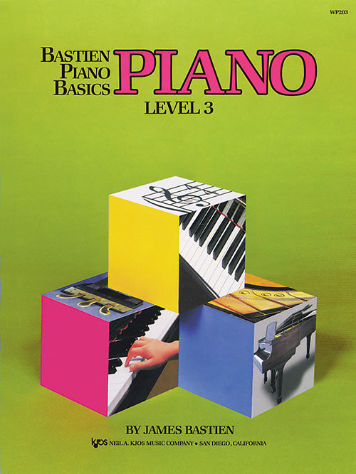 Bastien Piano Basics, Piano, Level 3