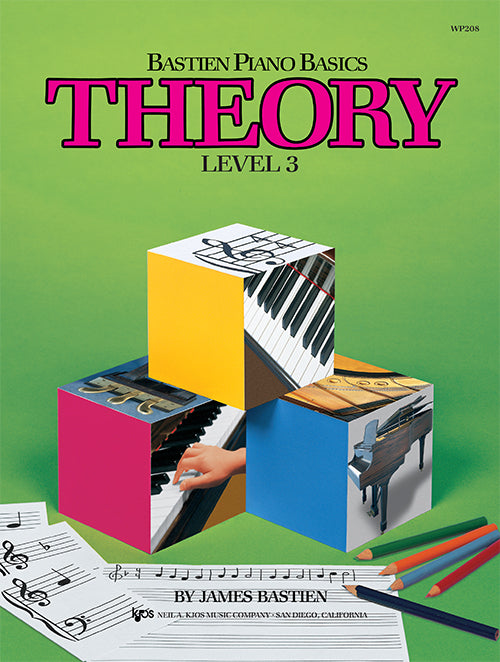 Bastien Piano Basics, Theory, Level 3