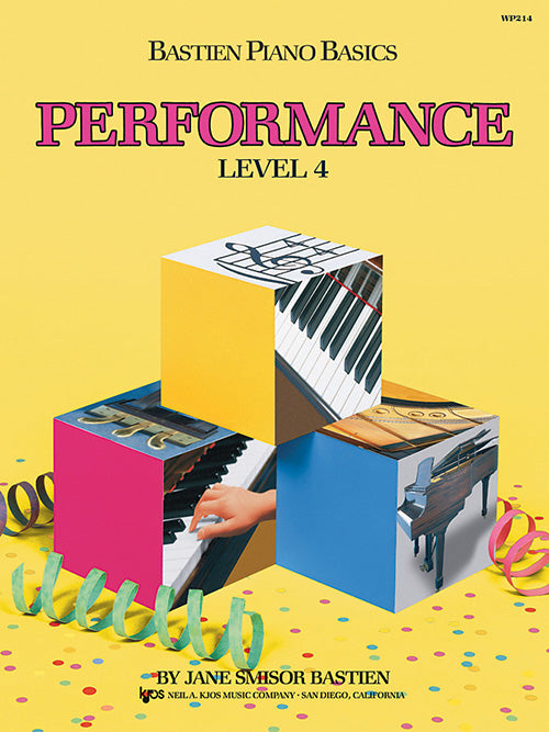 Bastien Piano Basics, Performance, Level 4