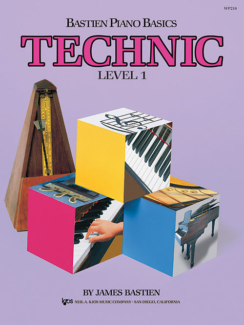 Bastien Piano Basics, Technic, Level 1